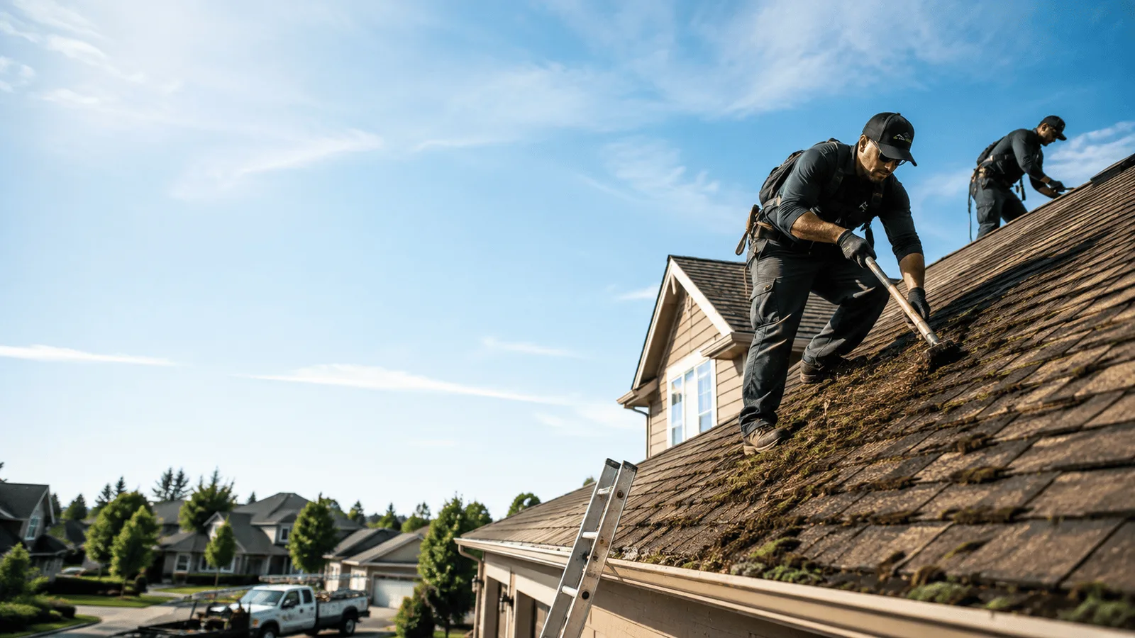 Roof Moss Removal in Bakers Mills, NY near me